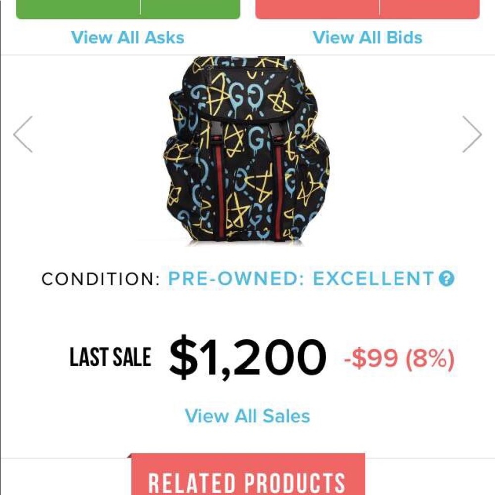 Gucci Backpack - Picture 2 of 2